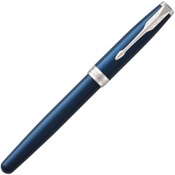 Ручка перьевая Parker Sonnet Core F539, Lacquer Blue CT (Перо F)